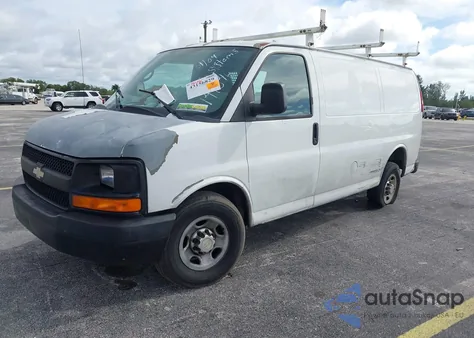 2011 Chevrolet Express 2500 Work Van from USA, damaged, VIN 1GCWGFCA6B1147546
